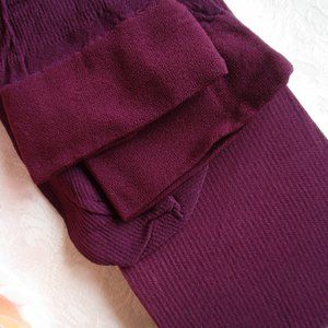 TUXEDO RIB KNEE HI – VINTAGE - NEW